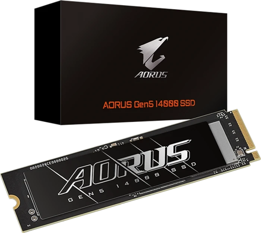 هارد GIGABYTE AROUS  1TB M.2 GEN5 14000 NVME SSD