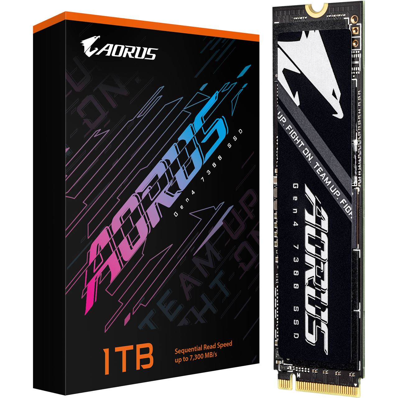 هاردAORUS Gen4 7300 M.2 2280 NVMe 1TB