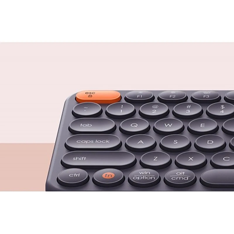 کیبورد بی‌سیم بیسوس مدل K01B با سوییچ ممبران