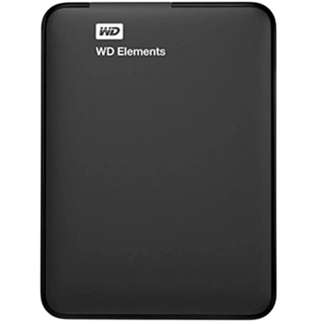 هارد اکسترنال وسترن دیجیتال مدل Elements ظرفیت چهار ترابایت دارای رابط USB Type-A 3.2