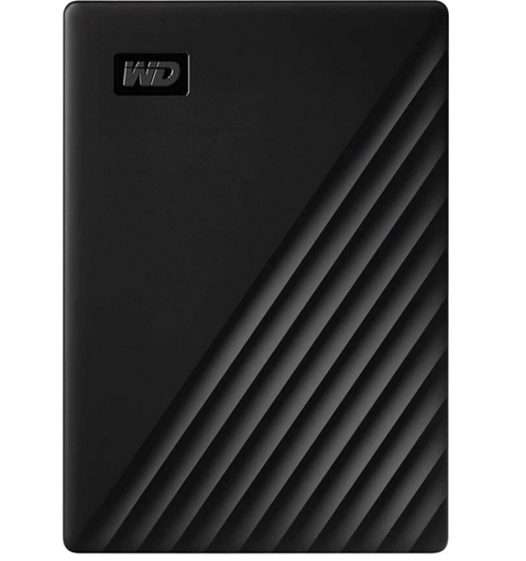 هارد اکسترنال وسترن دیجیتال مدل My Passport با ظرفیت پنج ترابایت دارای رابط USB Type-A 3.2