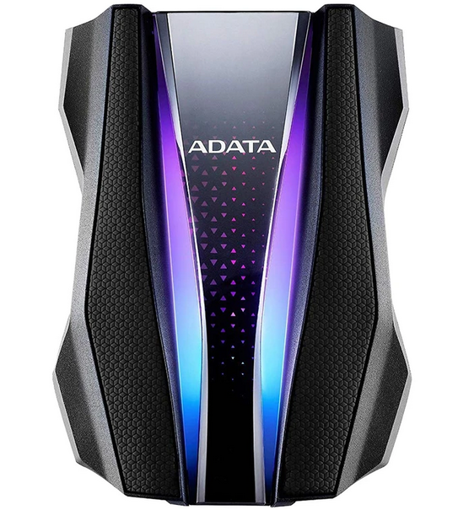 هارد اکسترنال ای دیتا مدل HD770G با ظرفیت دو ترابایت دارای رابط USB Type-A 3.2