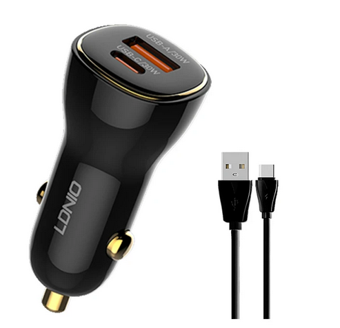 شارژر فندکی 60 وات الدینیو