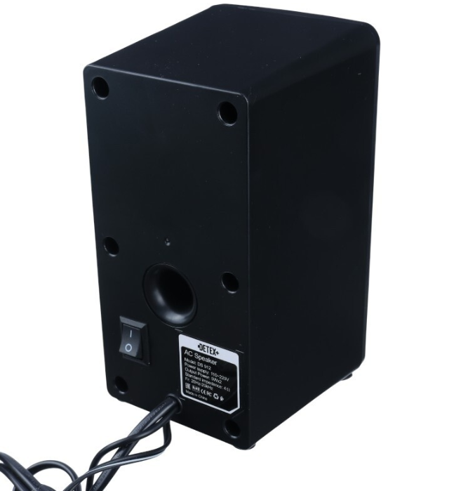 اسپیکر دو تکه سیم دار مدل DT-912 برند DETEX