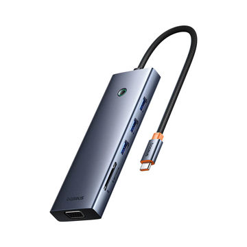 هاب 10 پورت USB Type-C بیسوس مدل  UltraJoy Series (BS-OH161)