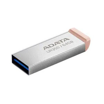 فلش مموری 64 گیگابایت ای دیتا مدل UR350 دارای رابط‌ USB 3.2