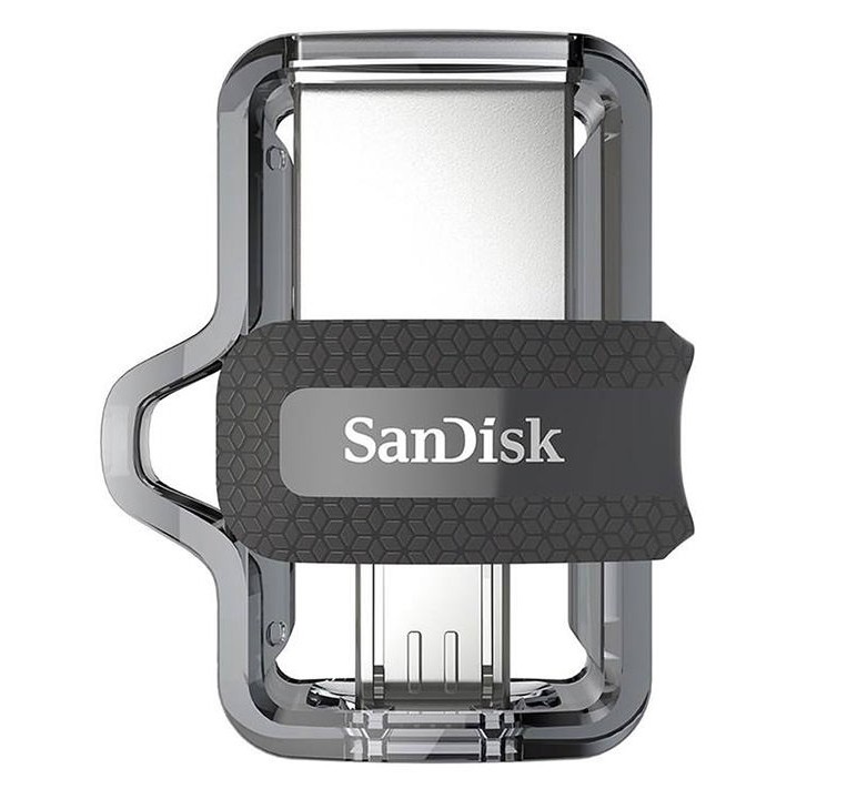 فلش سن دیسک مدل Ultra Dual Drive m3.0 ظرفیت 64 گیگابایت با رابط USB-C - USB 3.2