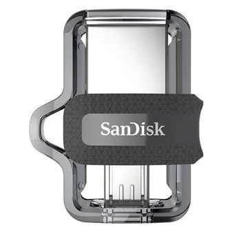 فلش سن دیسک مدل Ultra Dual Drive m3.0 ظرفیت 64 گیگابایت با رابط USB-C - USB 3.2