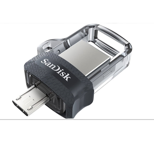 فلش سن دیسک مدل Ultra Dual Drive m3.0 ظرفیت 64 گیگابایت با رابط USB-C - USB 3.2