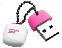 فلش مموری 64گیگابایت سیلیکون پاور مدل Touch T07، دارای رابط‌ USB 2.0 سرعت استاندارد انتقال اطلاعات 480 مگابیت بر ثانیه
