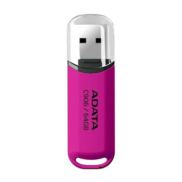 فلش مموری 64 گیگابایت ای دیتا مدل C906، دارای رابط‌ USB 2.0