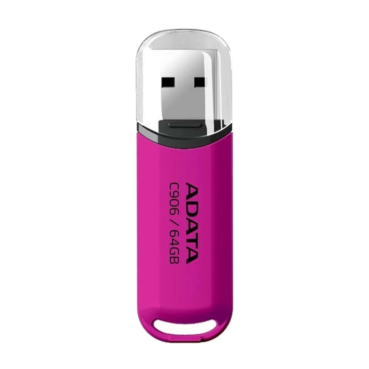 فلش مموری 64 گیگابایت ای دیتا مدل C906، دارای رابط‌ USB 2.0