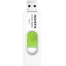 فلش مموری ای دیتا مدل UV320 ظرفیت 64 گیگابایت با رابط USB 3.2