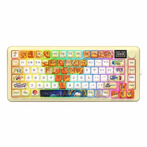 کیبورد بی سیم گیمینگ ردراگون مدل FLEKACT K708 GF PRO RGB