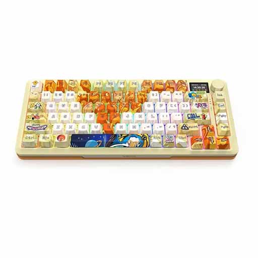 کیبورد بی سیم گیمینگ ردراگون مدل FLEKACT K708 GF PRO RGB
