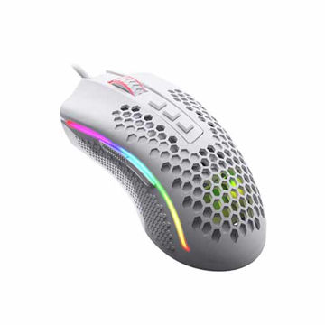 موس گیمینگ ردراگون Storm M808 White