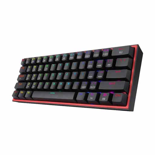 کیبورد گیمینگ ردراگون مدل   K617 FIZZ BLACK