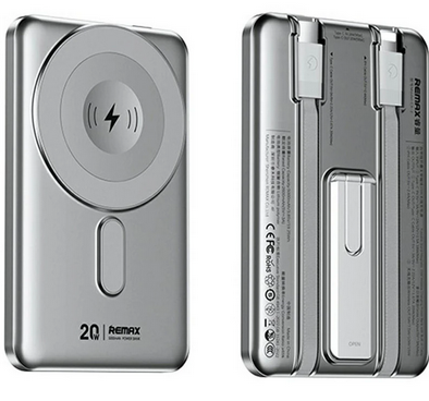 پاوربانک ریمکس 15 وات مدل CX-1  میلی آمپر  5000