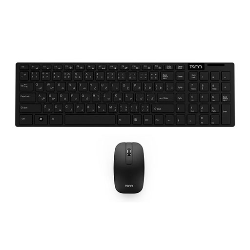 کیبورد و ماوس بی‌سیم تسکو مدل TKM7026W