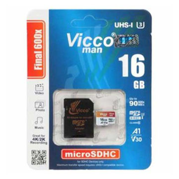 میکرو ویکومن  Vicco man microSDHC  600X-16GB