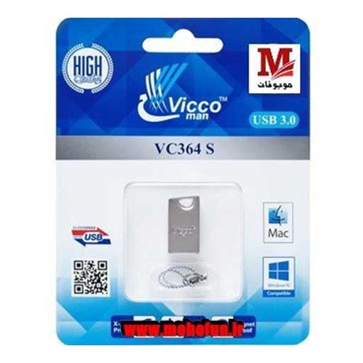 فلش مموری ویکومن مدل VC364 ظرفیت 128 گیگابایت USB 3