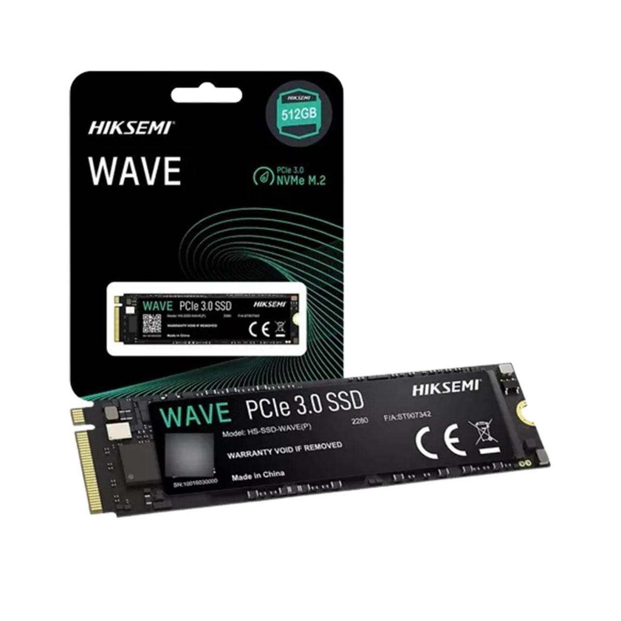 حافظه اس اس دی اینترنال هایک سمی مدل Wave P M.2 2280 NVMe ظرفیت 512 گیگابایت