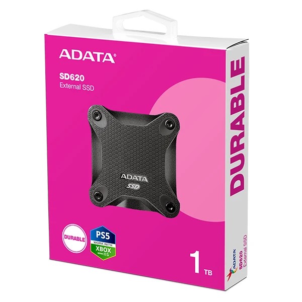 اس اس دی اکسترنال ای دیتا مدل SD620 ظرفیت 1 ترابایت رابط USB 3.2 Gen2