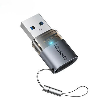مبدل USB‑C به USB‑A 3.0 مک‌دودو با چراغ نشانگر و بند آویز مدل MCDODO OT‑7580