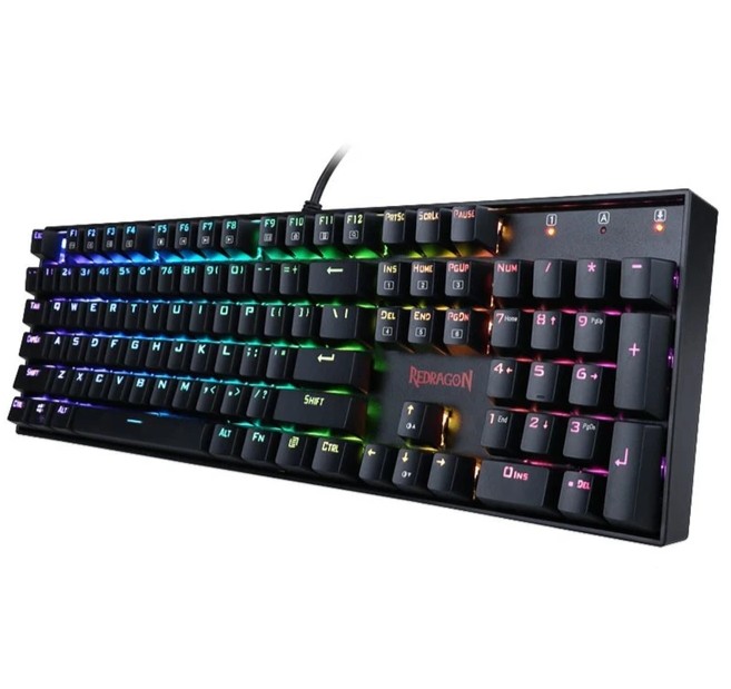 کیبورد گیمینگ ردراگون مدل K551 MITRA با سیم RGB