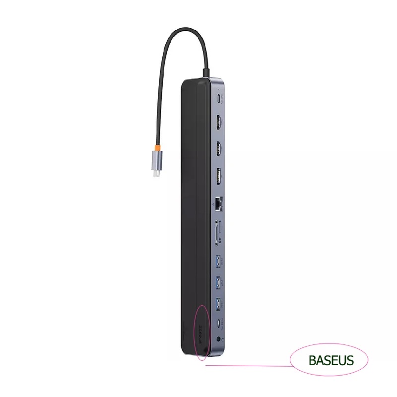 هاب 12 پورت USB-C باسئوس مدل BS-OH062