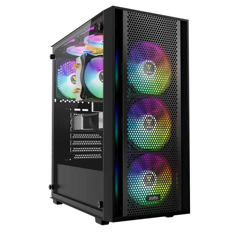 کیس کامپیوتر گیمینگ گیم دیاس مدل AURA GC2 ELITE ARGB