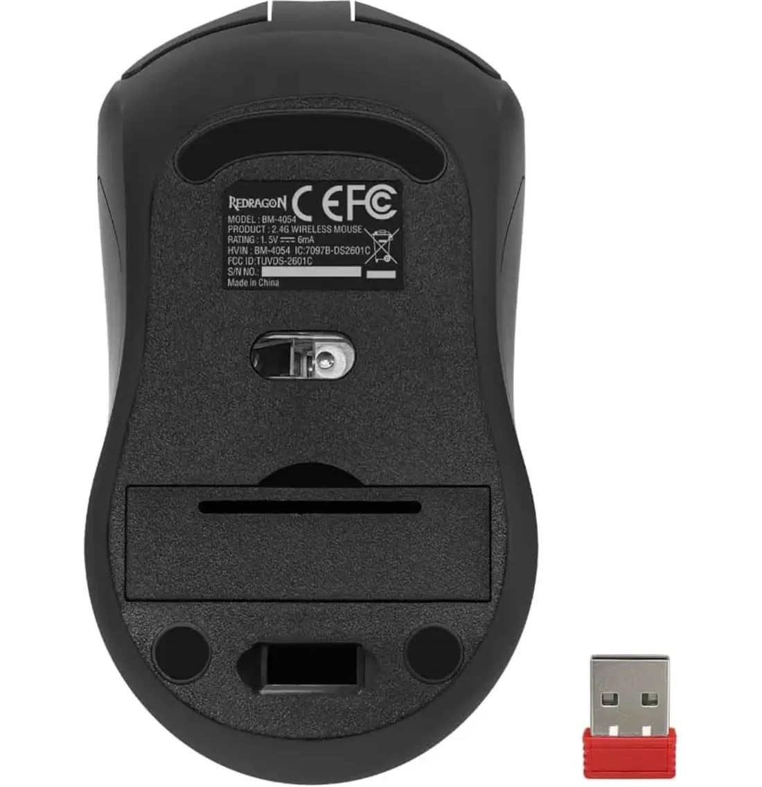 ماوس بی سیم گیمینگ ردراگون مدل BM4054