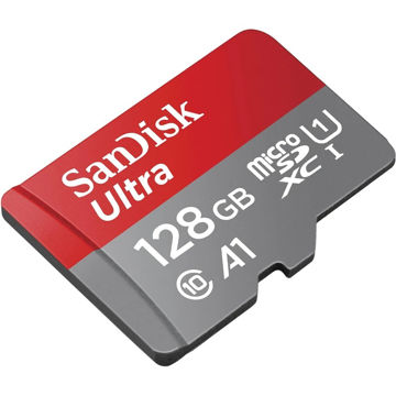 کارت حافظه microSDXC سن دیسک مدل Ultra A1 کلاس 10 استاندارد UHS-I سرعت 150MBps ظرفیت 128 گیگابایت