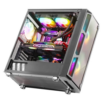 کیس کامپیوتر گیمینگ گرین مدل GRIFFIN G6