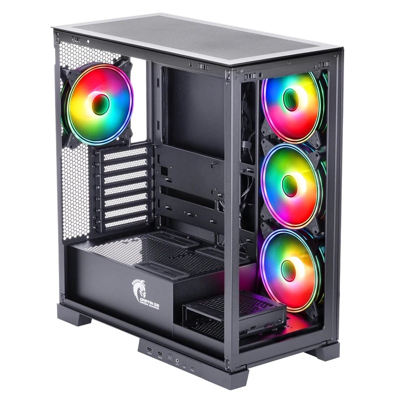 کیس کامپیوتر گیمینگ گرین مدل GRIFFIN G8