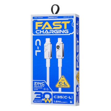 کابل type-c به Lightning ریمکس مدل REMAX C35 (C-L)