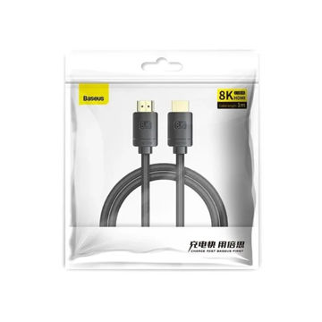 کابل HDMI باسئوس مدل 8K طول 1 متر مدل Baseus CAKGQ-J01