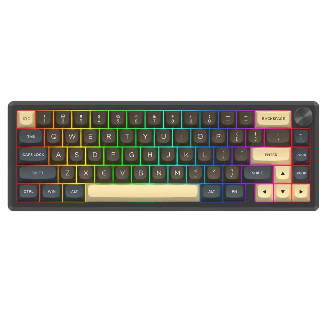 کیبورد بی سیم گیمینگ ردراگون مدل URANUS PRO K727 CGY مکانیکال