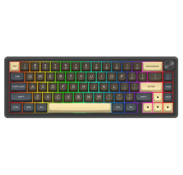 کیبورد بی سیم گیمینگ ردراگون مدل URANUS PRO K727 CGY مکانیکال