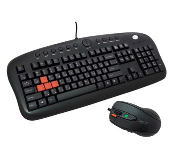 ماوس و کیبورد گیمینگ ای فورتک مدل KX-2810 باسیم