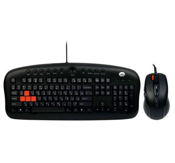 ماوس و کیبورد گیمینگ ای فورتک مدل KX-2810 باسیم