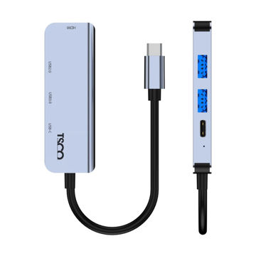 هاب USB تسکو چهار پورت تایپ سی مدل THU 1152
