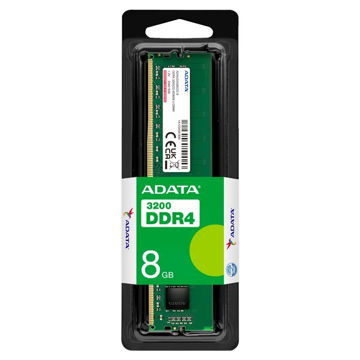 رم کامپیوتر DDR4 ای دیتا فرکانس UDIM RAM ADATA 3200 مگاهرتز ظرفیت 8 گیگابایت