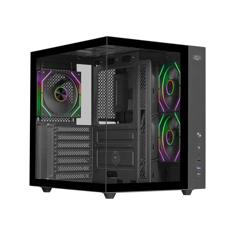 کیس کامپیوتر گیمینگ اوست مدل AQ15 B