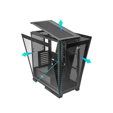 کیس کامپیوتر گیمینگ اوست مدل GT-AQ16-MB