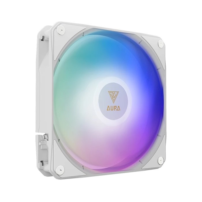 فن خنک کننده مایع پردازنده گیم دیاس مدل AURA GL240 LCD ARGB WHITE