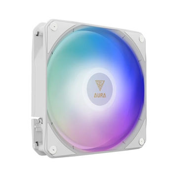 فن خنک کننده مایع پردازنده گیم دیاس مدل AURA GL240 LCD ARGB WHITE