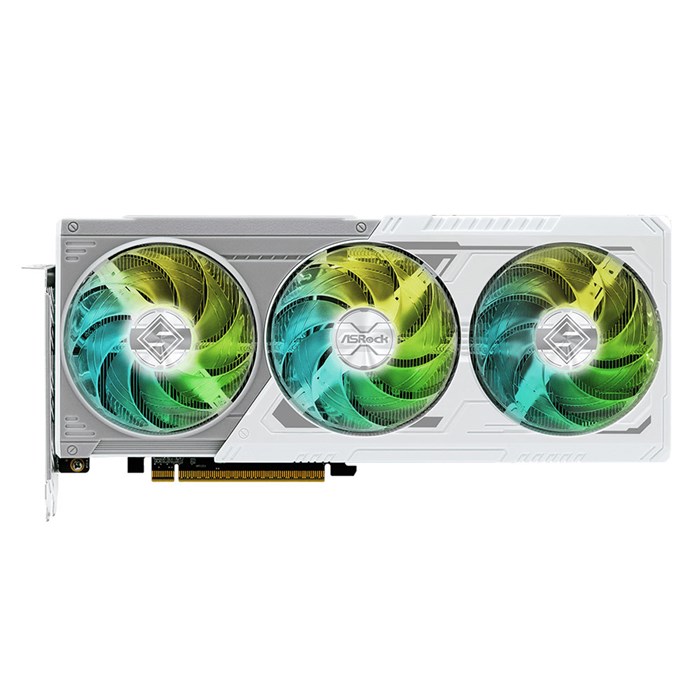 کارت گرافیک ازراک AMD Radeon RX 9060 XT Steel Legend 16GB OC White