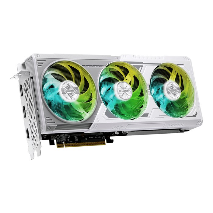 کارت گرافیک ازراک AMD Radeon RX 9060 XT Steel Legend 16GB OC White