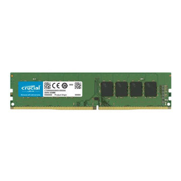 رم کامپیوتر DDR4 تک کاناله 3200 مگاهرتز کروشیال ظرفیت 8 گیگابایت